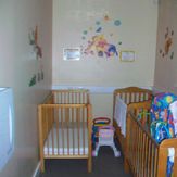 wem playmates nursery baby room