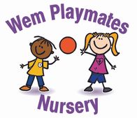 wem playmates nursery logo
